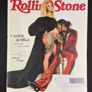 Rolling Stone Magazine July 2018 Cardi B Offset